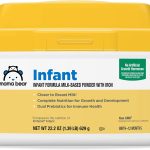 Brand - Mama Bear Infant Milk-Based Baby Formula Powder with Iron, Dual Prebiotics, Omega 3 DHA and Choline, Brain, Growth, Immunity, 22.2 Ounce (Pack of 1)